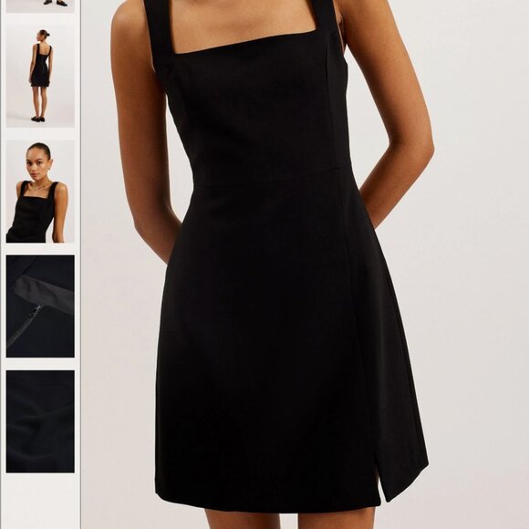 Ted Baker Tailored Black Dress - Picture 2 of 4